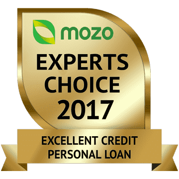 Mozo Experts Choice, Excellent Credit Personal Loan, 2017