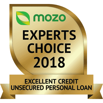 Mozo Experts Choice, Excellent Credit Personal Loan, 2018